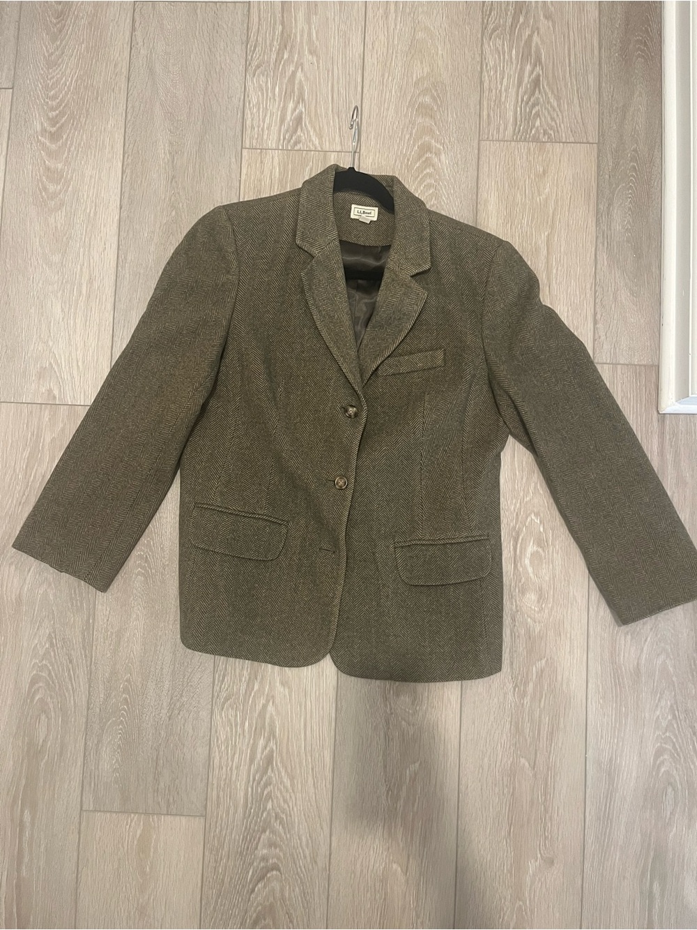 Vintage LL Bean Wool and Cashmere Blazer